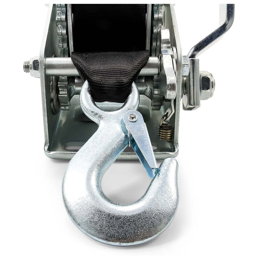 Camco Steel Marine Corrosion Resistant Towing Winch 1,200-lb Capacity (Open Box)