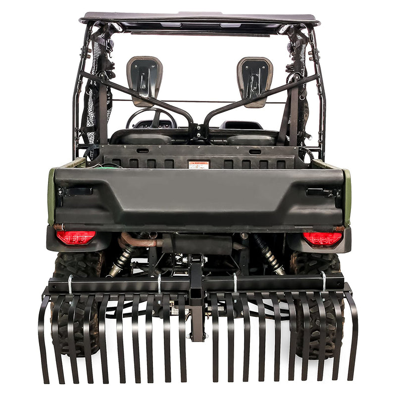 Camco Black Boar ATV/UTV Implement Vehicle Landscape Rake Tool (For Parts)
