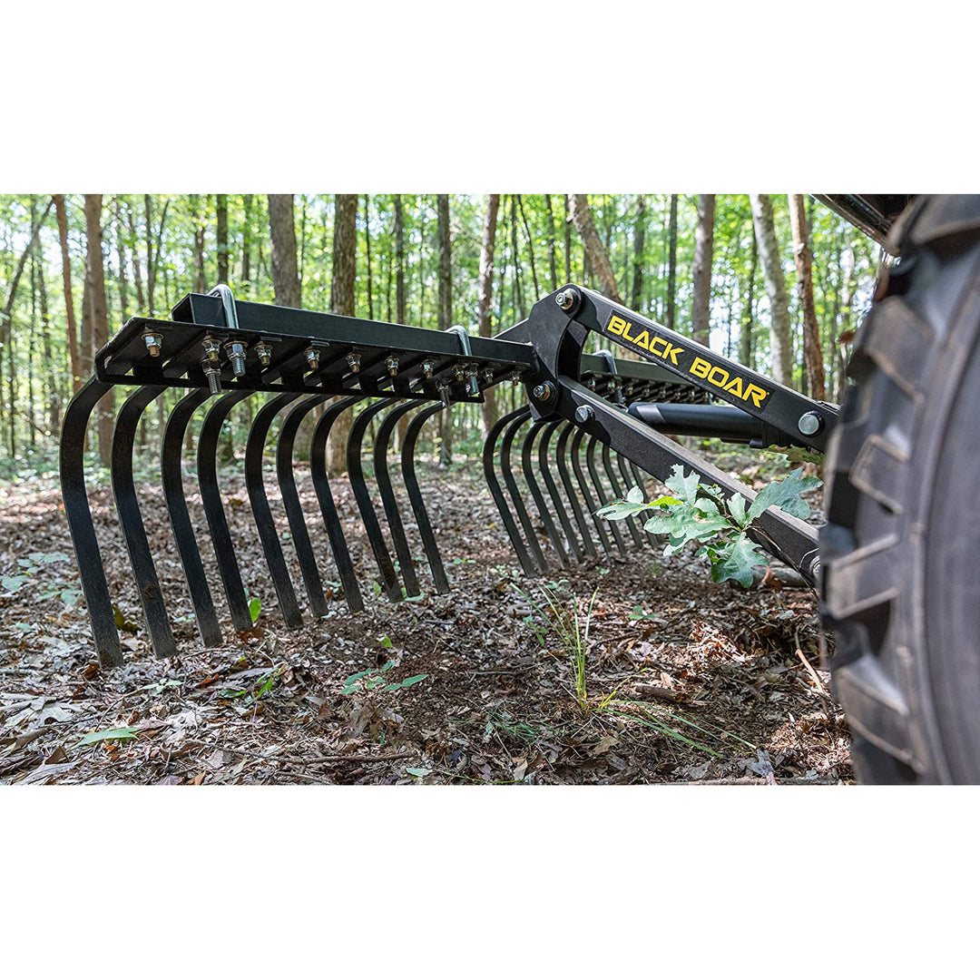 Camco Black Boar ATV/UTV Implement Custom Vehicle Landscape Rake Tool (Open Box) - VMInnovations