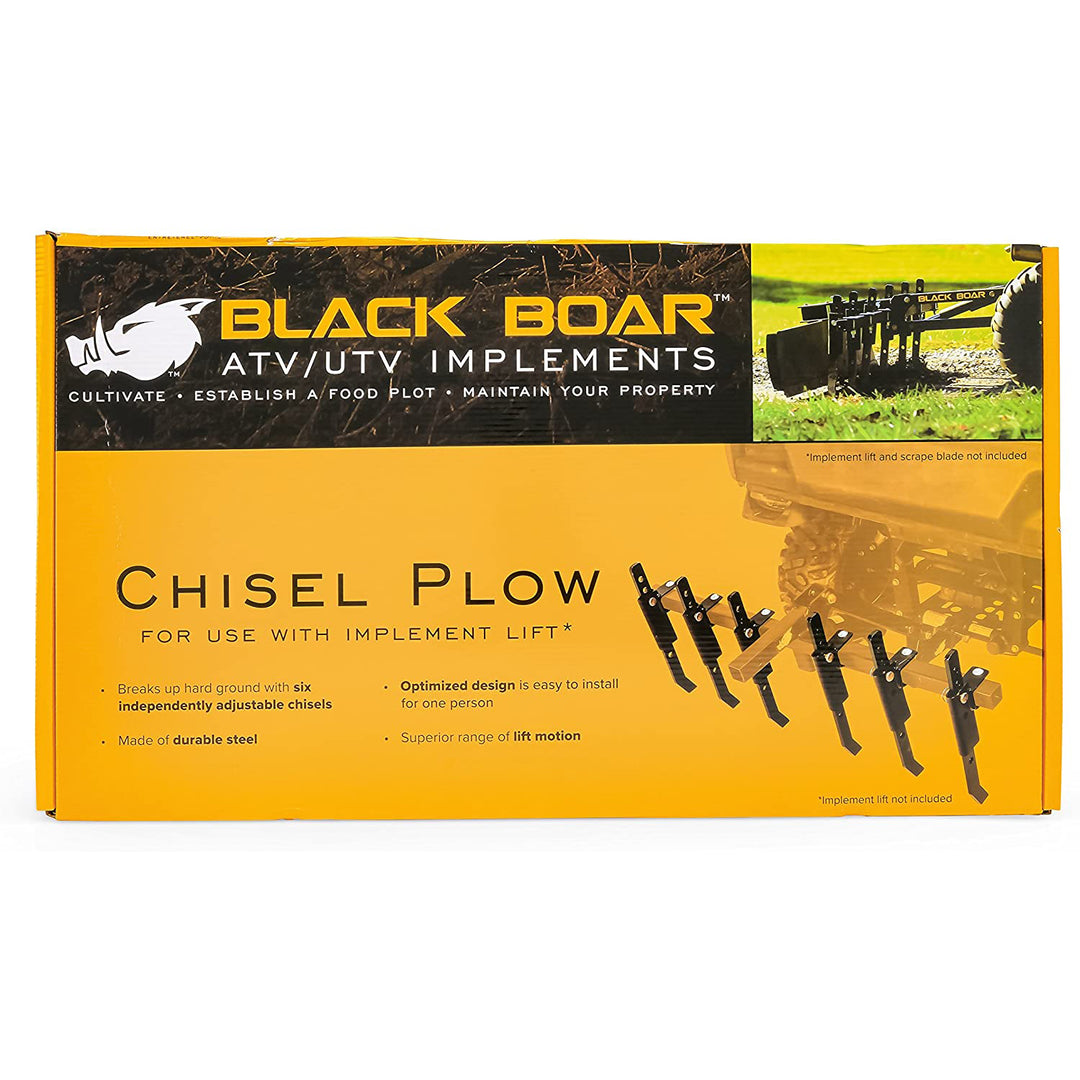 Camco Black Boar ATV/UTV Implement Vehicle Landscape Chisel Plow Tool(For Parts)