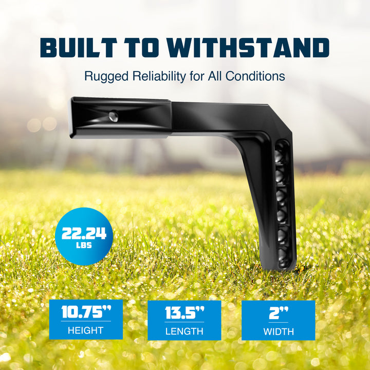 Camco Lift 14 x 5.75 x 8.75 inch RV Weight Distribution Shanks, Black (Open Box) - VMInnovations