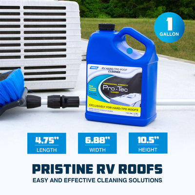 Camco Pro-Tec Professional Strength RV Hard/TPO Roof Cleaner Formula, 32 oz. Jug - VMInnovations