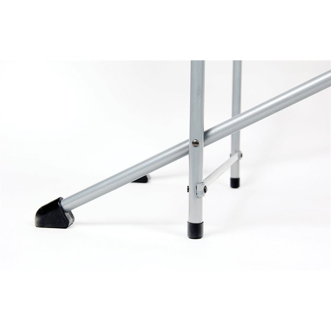 Camco Deluxe Folding Steel Grill Table with Side Tables, Hooks, Case (Open Box)