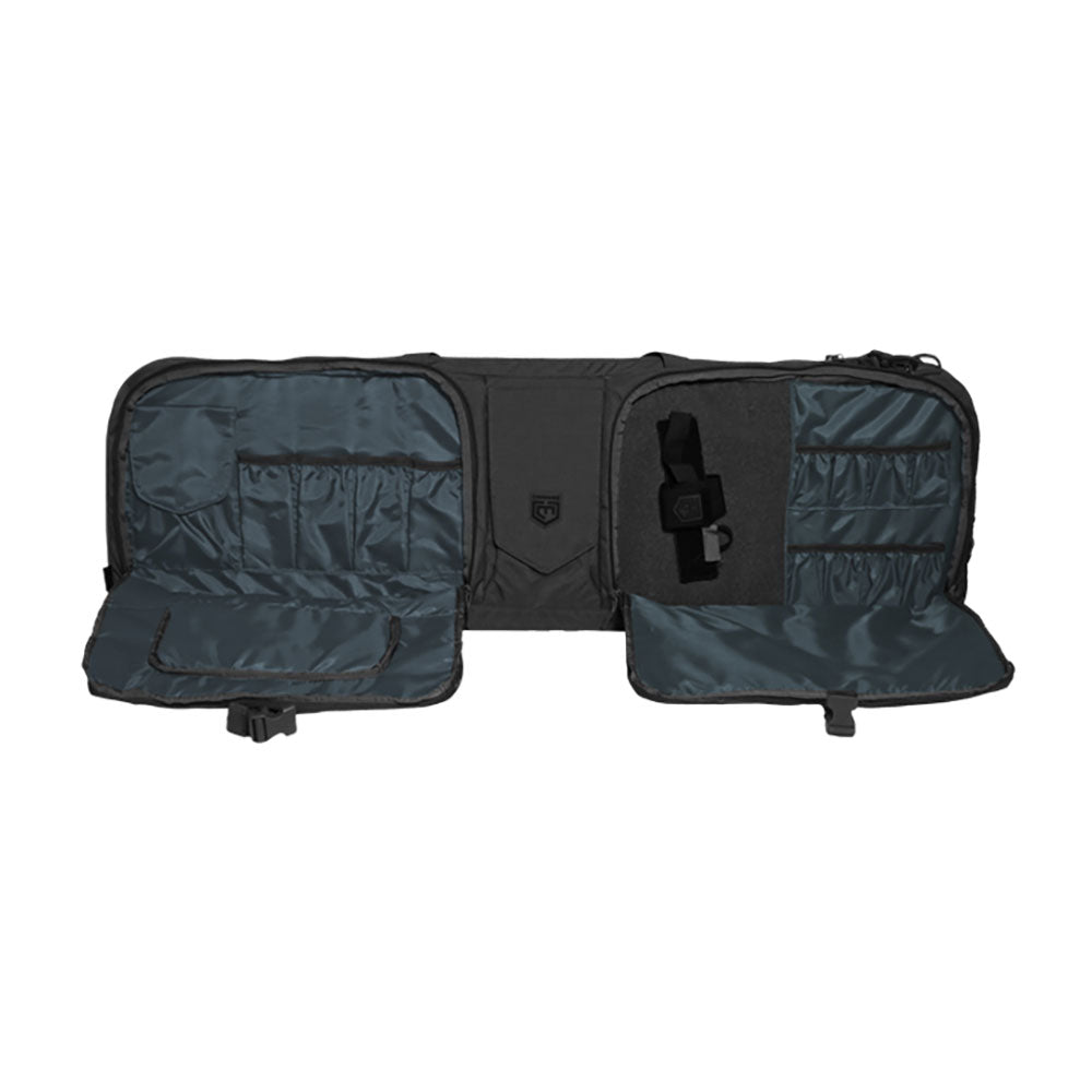 Cannae Pro Gear The Triplex Acies 2 Long Gun and 2 Hand Gun Carry Bag, Black