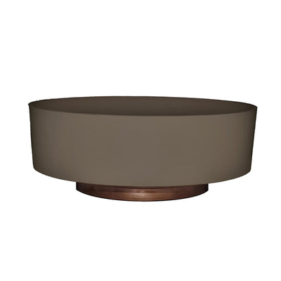 The HC Companies 8" Capri Bowl Succulent Planter Pot, Artisan Taupe (Open Box) - VMInnovations