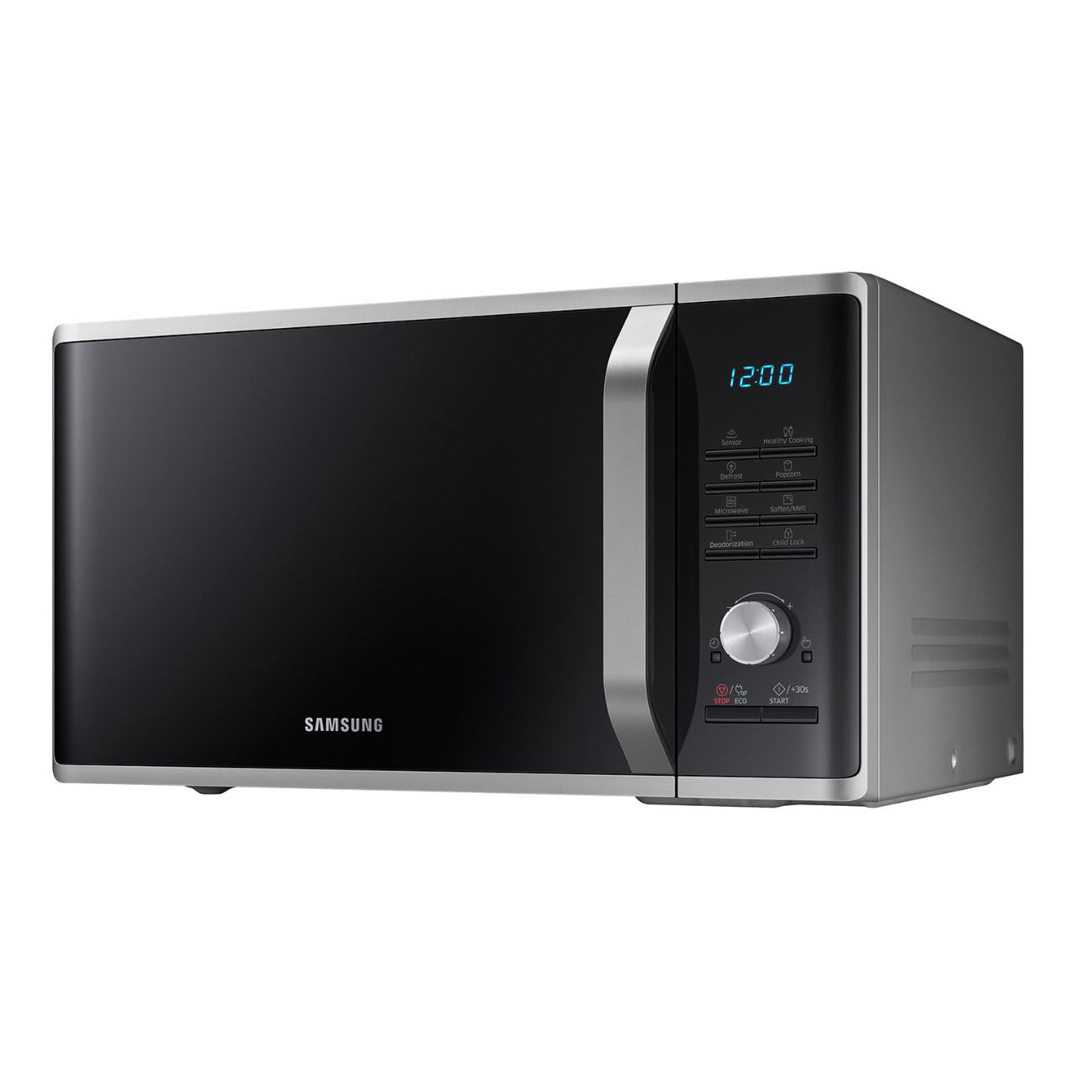 Samsung 1.1 Cubic Foot Microwave Oven, Black (Certified Refurbished) (Damaged)