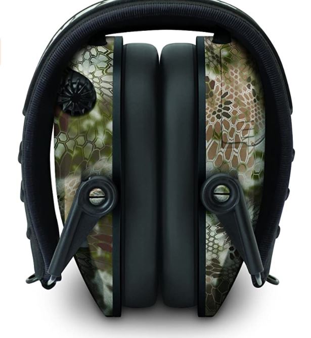 Walker's Razor Slim Shooter Ear Protection Muffs with NRR of 23dB, Camo (2 Pack)