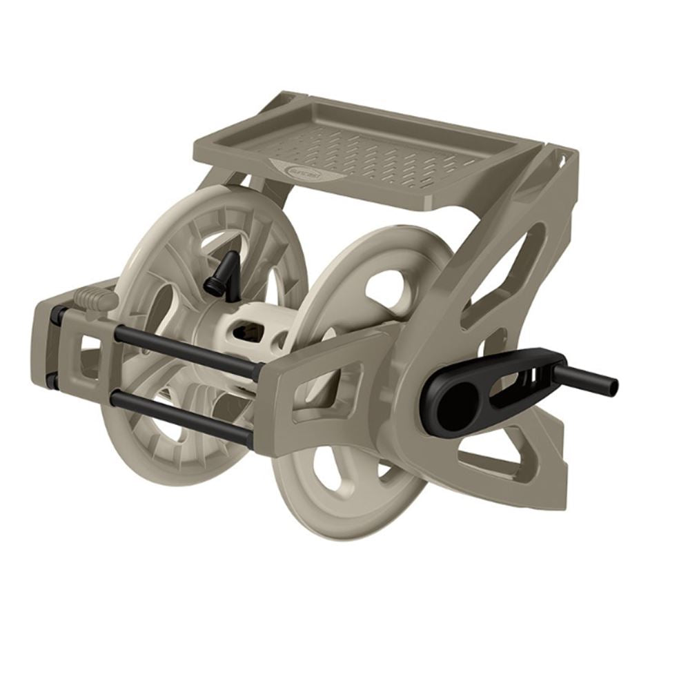 Suncast 175 Foot Slide Trak Garden Hose Handler Wall Mounted Hose Reel (4 Pack)