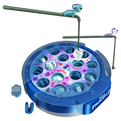 Cardinal Disney's Frozen II Family Fun Home Fishing Game for Kids Ages 4 and Up