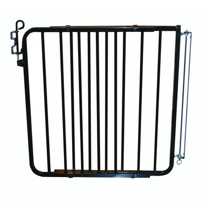 Cardinal Gates 29.5 Inch Aluminum Auto-Lock Indoor Baby Gate, Black (Open Box) - VMInnovations