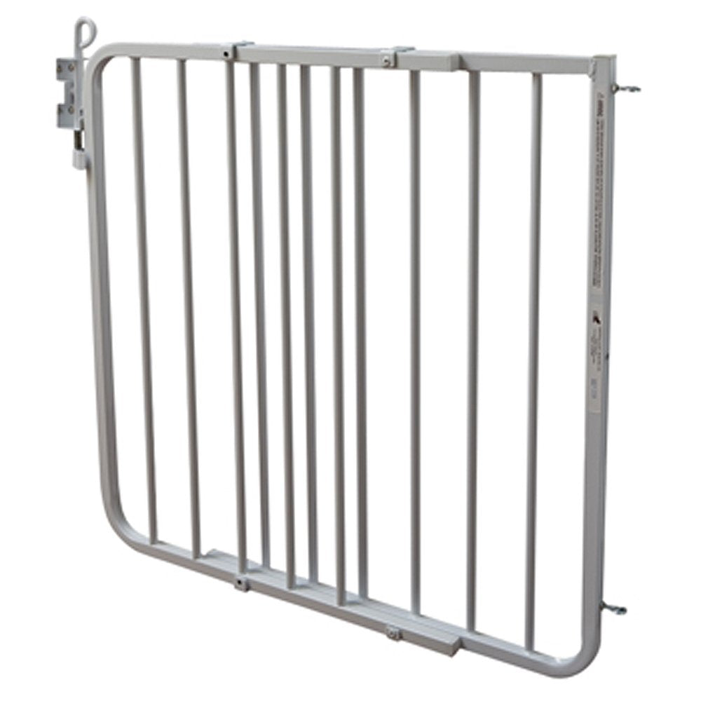Cardinal Gates 29.5 Inch Adjustable Aluminum Auto-Lock Baby Gate, White (Used) - VMInnovations