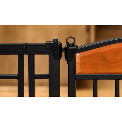 Carlson Pet Products Design Paw Walk Through Indoor Pet Gate, Steel (Open Box)