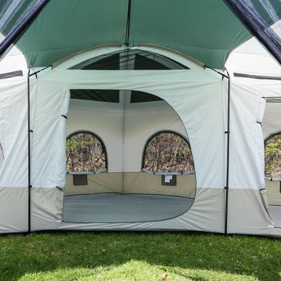 Tahoe Gear Carson 3 Season 14 Person Cabin Tent with Solar Shield (Damaged)
