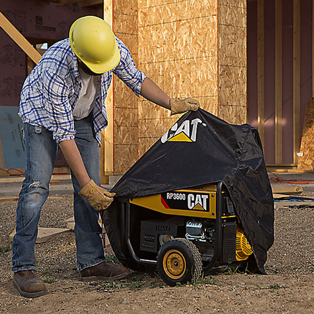 CAT Small Portable Generator Protective Cover Sheath Accessory, Black (Used)
