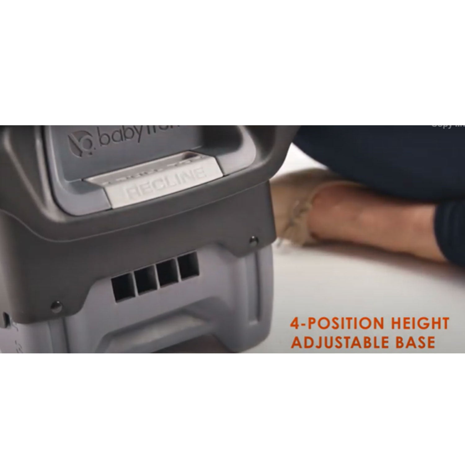 Baby Trend Ally 35 4-Position Infant Car Seat Base, 4 to 35 pound Child, Black