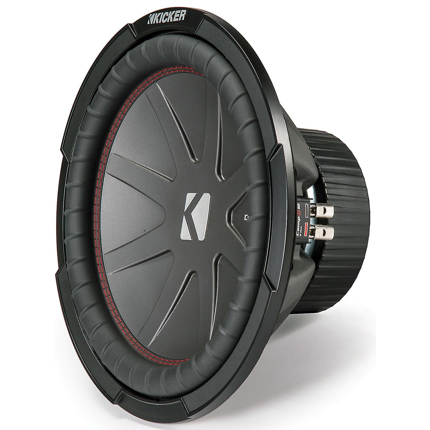 QPower Dual 12 Inch Subwoofer Box w/ Kicker 43CWR122 1000 Watt Speaker, (2 Pack)