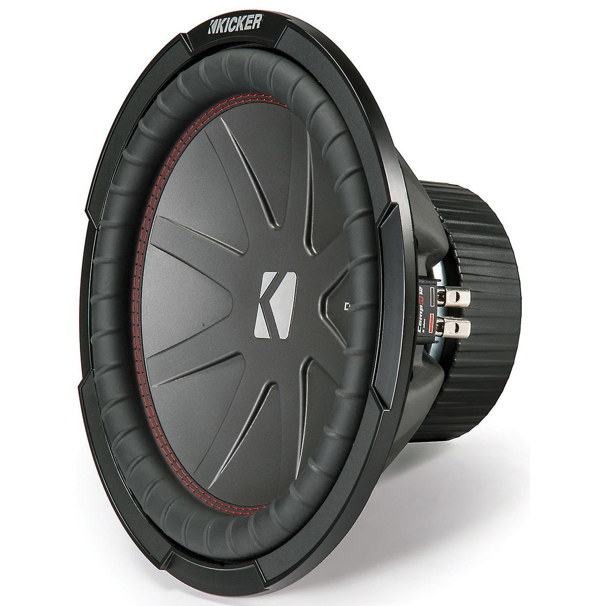 QPower Dual 12 Inch Subwoofer Box w/ Kicker 43CWR122 1000 Watt Speaker, (2 Pack)