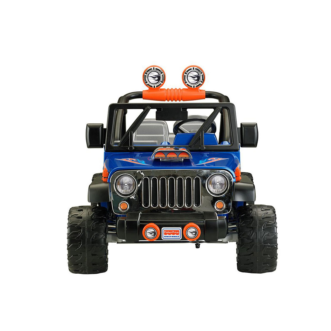 Power Wheels Hot Wheels Jeep Wrangler 12V Ride-On + Replacement Battery (2 Pack) - VMInnovations