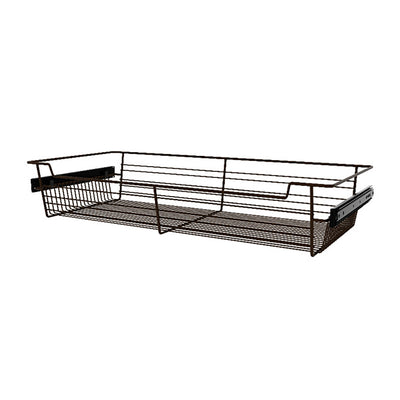 Rev-A-Shelf Sidelines CBSL-301405BZ-3 30" Bronze Pullout Closet Basket (3 Pack)