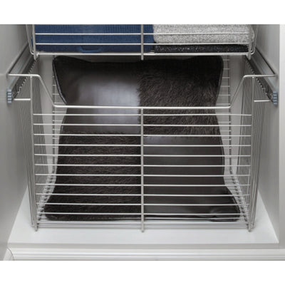 Rev-A-Shelf Sidelines CBSL-301417CR-3 30" Chrome Pullout Closet Basket (3 Pack)