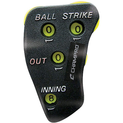 CHAMPRO Professional Grade Umpire Kit for Baseball or Softball, Black (Open Box)