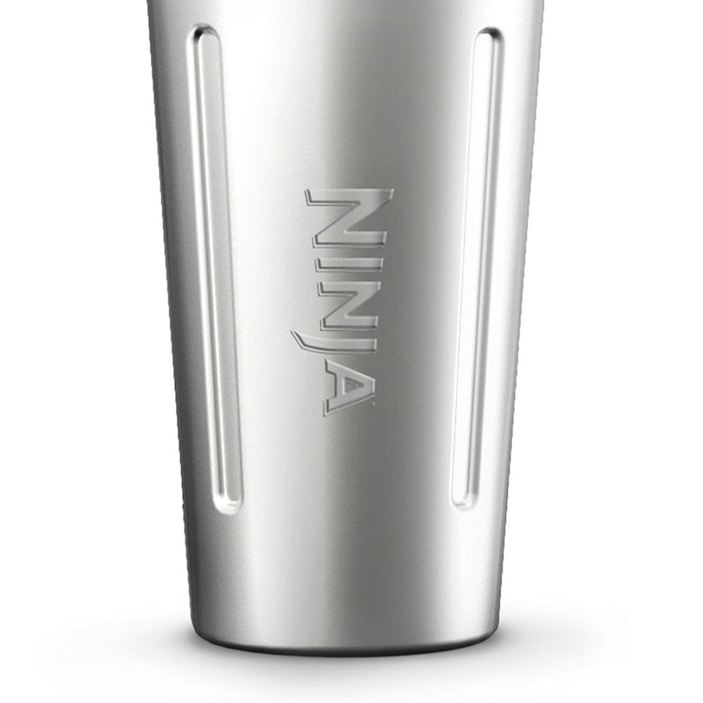Ninja 100 Recipe Book for Blenders (2 Pack) Stainless Steel Ninja Cup (2 Pack)