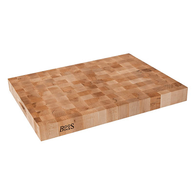 John Boos Block Reversible Wood Chopping Block Bundle with Mystery Oil (3 Pack) - VMInnovations