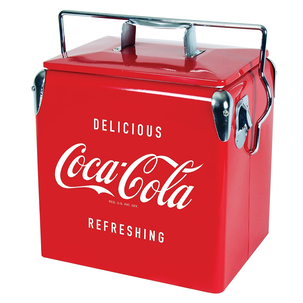 Koolatron Official Coca Cola Design 14 Quart 13 Liter Drink Cooler (Open Box) - VMInnovations