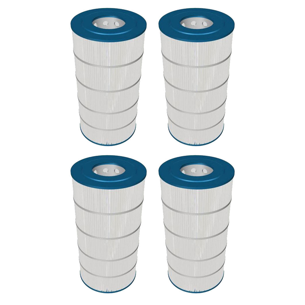 4) Hayward 100 Square Ft Replacement Swimming Pool Filter Cartridges | CCX1000RE