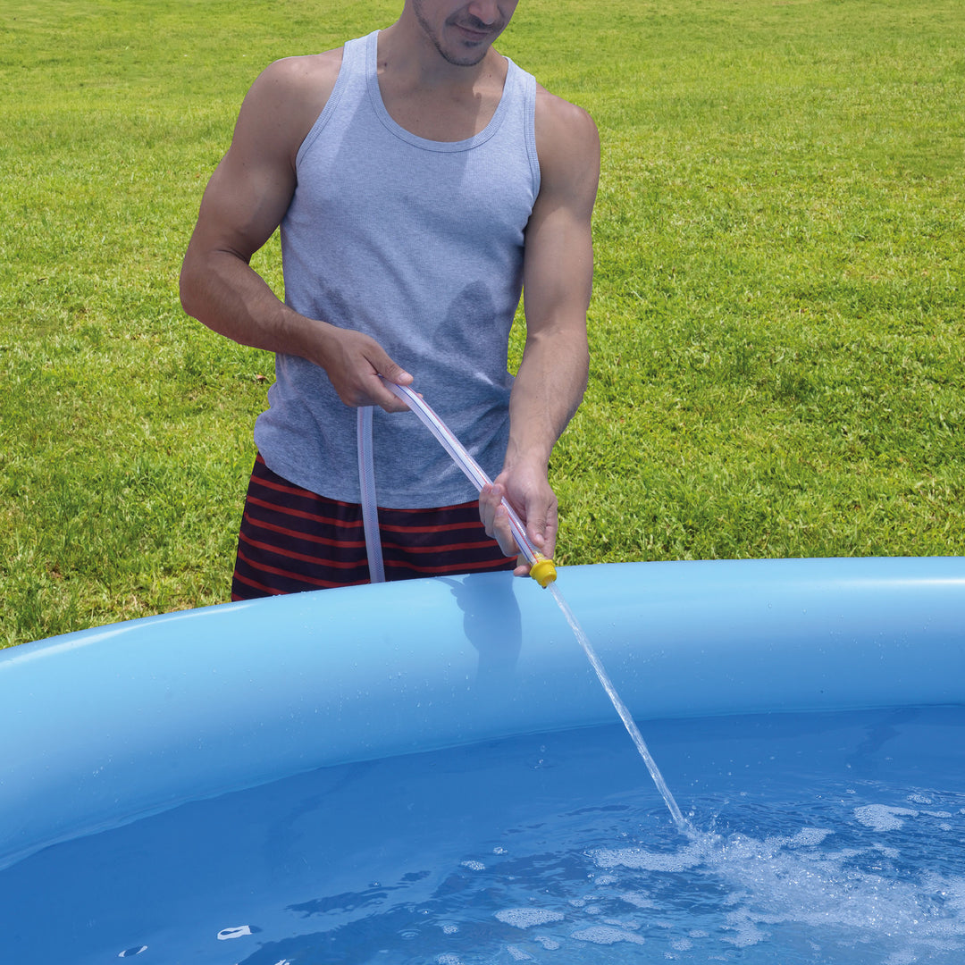 JLeisure 10' x 30" Prompt Set Inflatable Pool w/Clean Plus Filter Cartridge Pump - VMInnovations