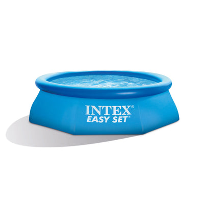 Intex 8'x2.5' Pool w/ Filter Pump, Filter Cartridge Replacement, & 8' Pool Cover - VMInnovations
