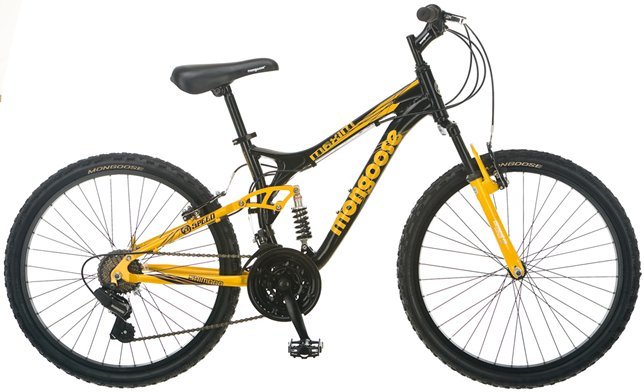 Mongoose 24" Maxim Alloy Dual Suspension Mountain Bike - For Parts!