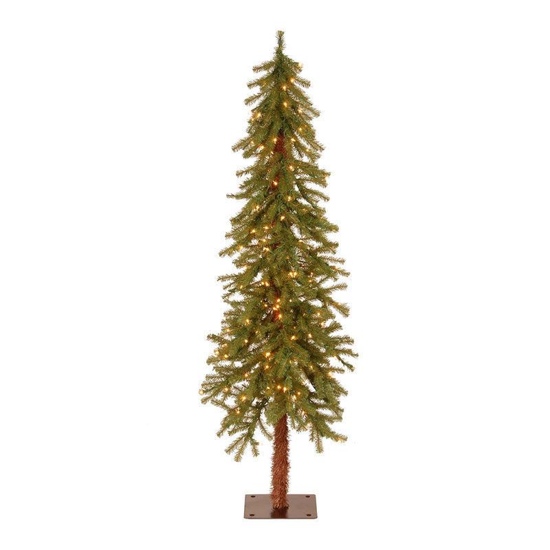 National Tree Company Hickory Cedar 5 Ft Prelit Christmas Tree w/ Lights (Used)