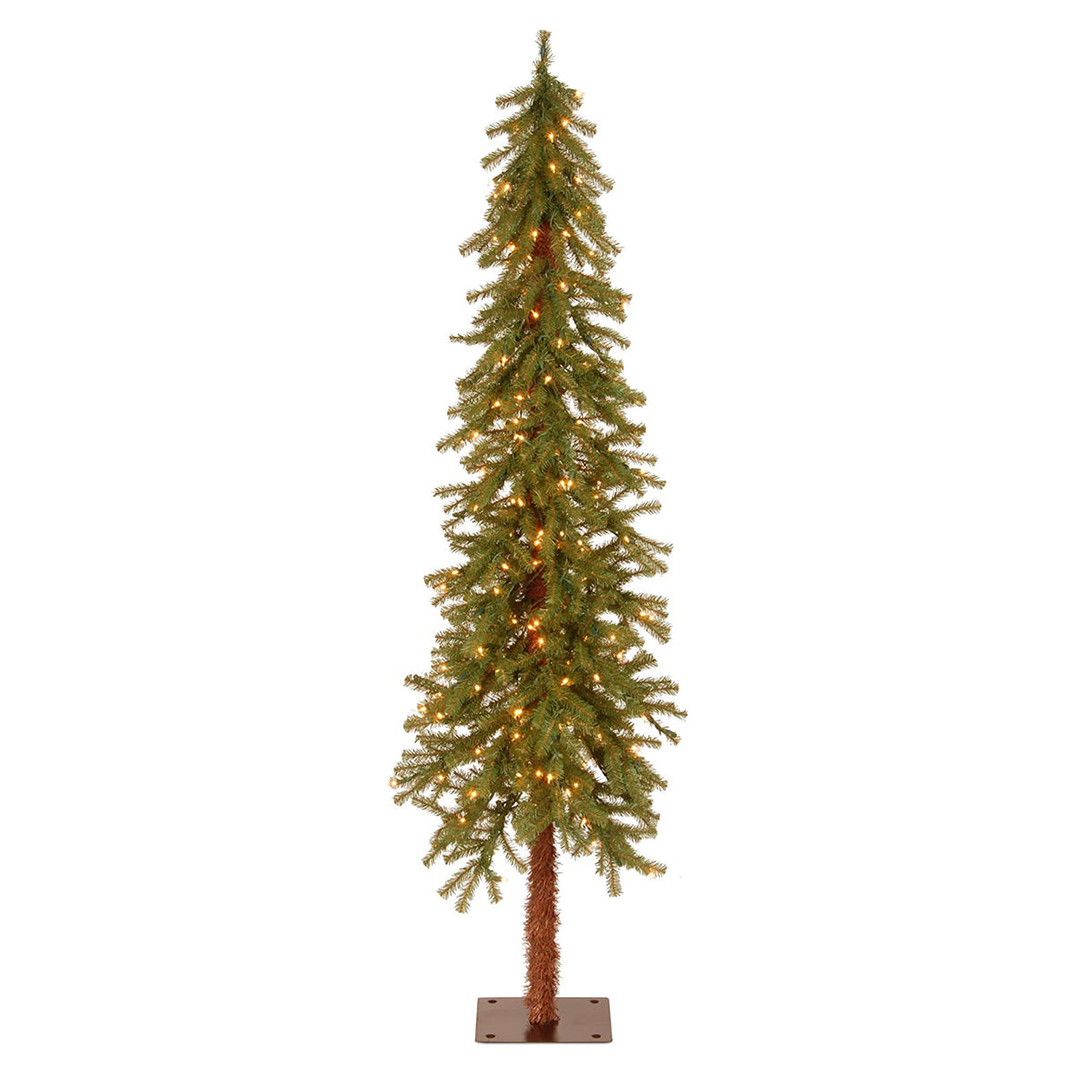 National Tree Company Cedar 6 Ft Prelit Christmas Tree w/ 200 Lights (Open Box)