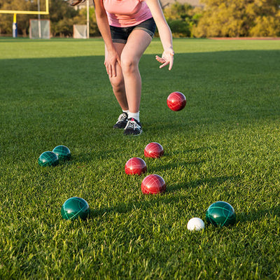 Champion Sports CG200 Classic Bocce Ball Set with Tote (Certified Refurbished)