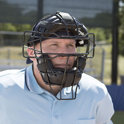 Champion Sports Adult Extended Throat Guard Umpire Catcher Baseball Face Mask