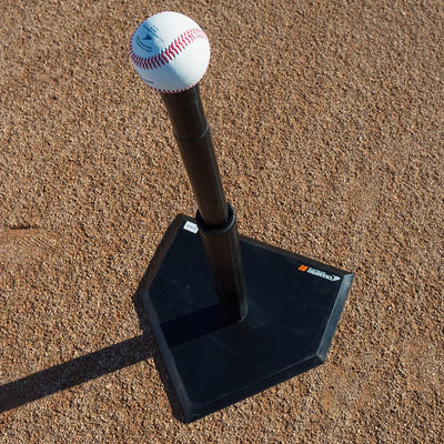 Champro Rubber Home Plate Softball/Baseball Tee Batting Practice Tool (Open Box)