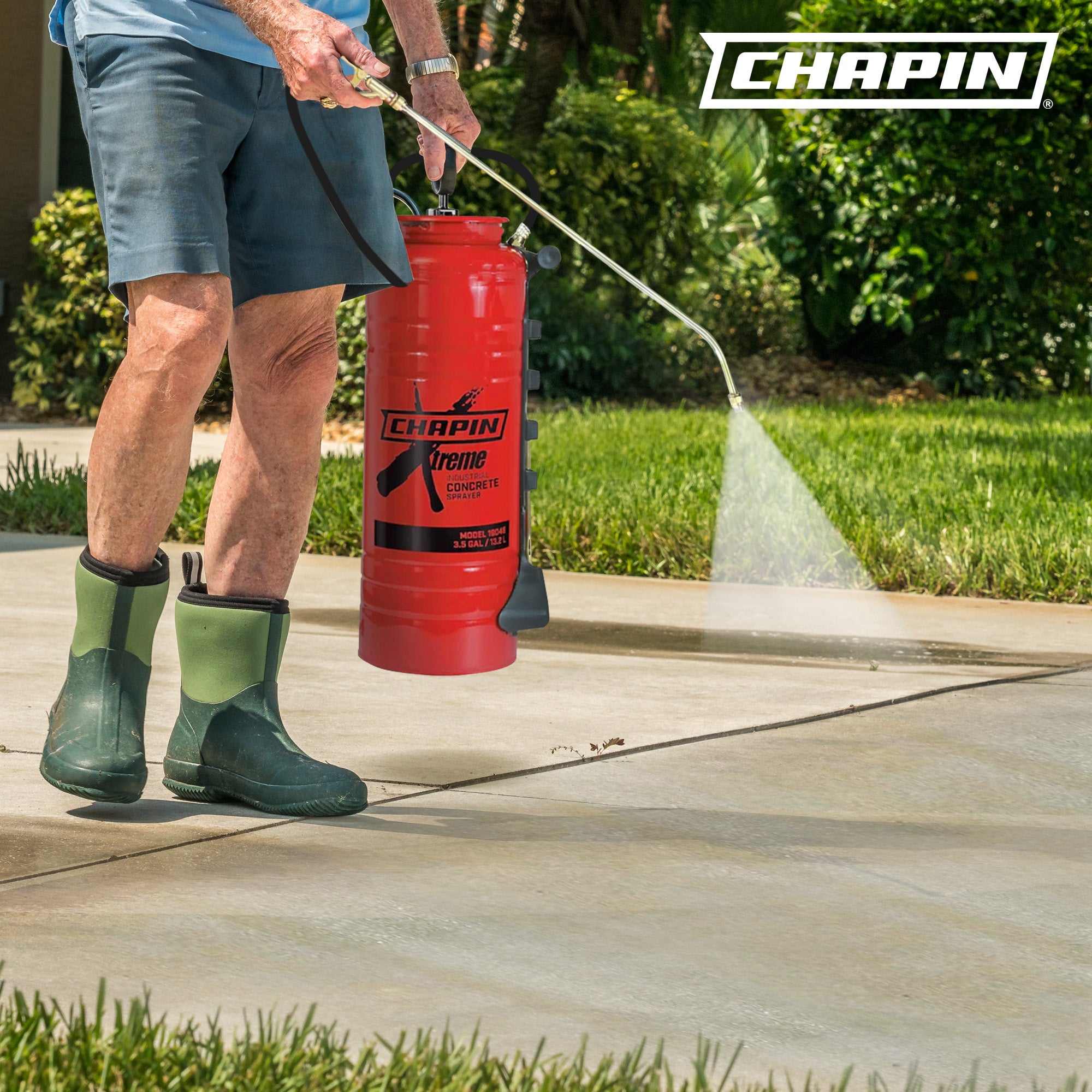 Chapin Xtreme 3.5 Gal Tri Poxy Industrial Concrete Open Head Tank Sprayer (Used) - VMInnovations