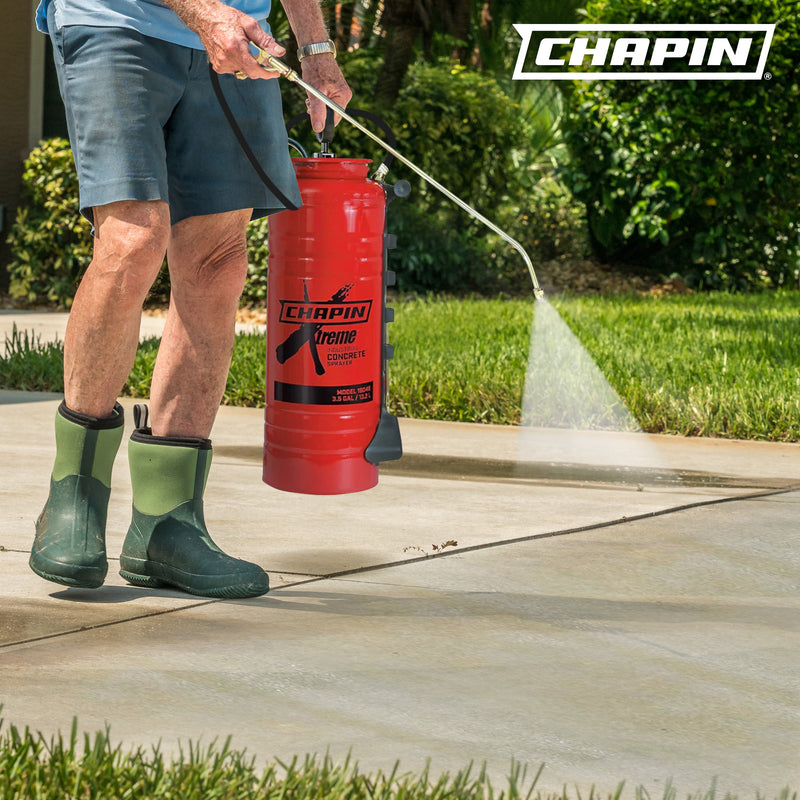 Chapin Xtreme 3.5 Gallon Tri Poxy Industrial Concrete Open Head Tank Sprayer