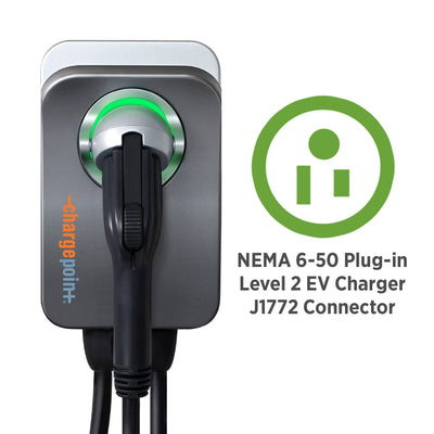 Home Flex Level 2 WiFi NEMA 6-50 Plug Electric Vehicle EV Charger (Open Box)