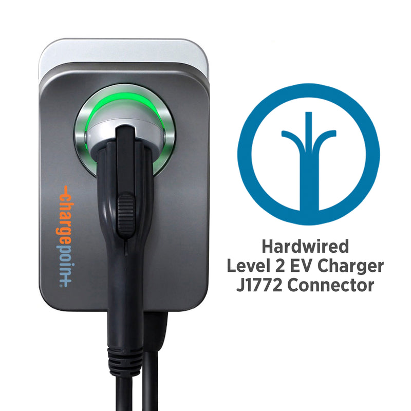 ChargePoint 240V Smart Flex Hardwire Charge Station for 20-80A Circuit Breakers