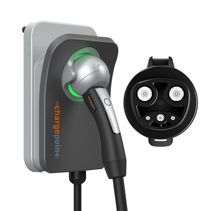 ChargePoint Flex Level 2 EV Charger, Hardwired EV Fast Charge Station (Open Box)