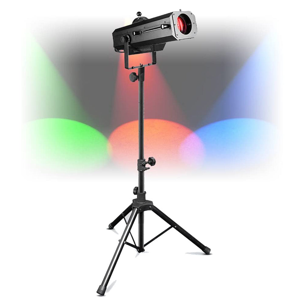 CHAUVET DJ Professional 120 Watt LED 7 Color Followspot Portable Stage Lighting - VMInnovations