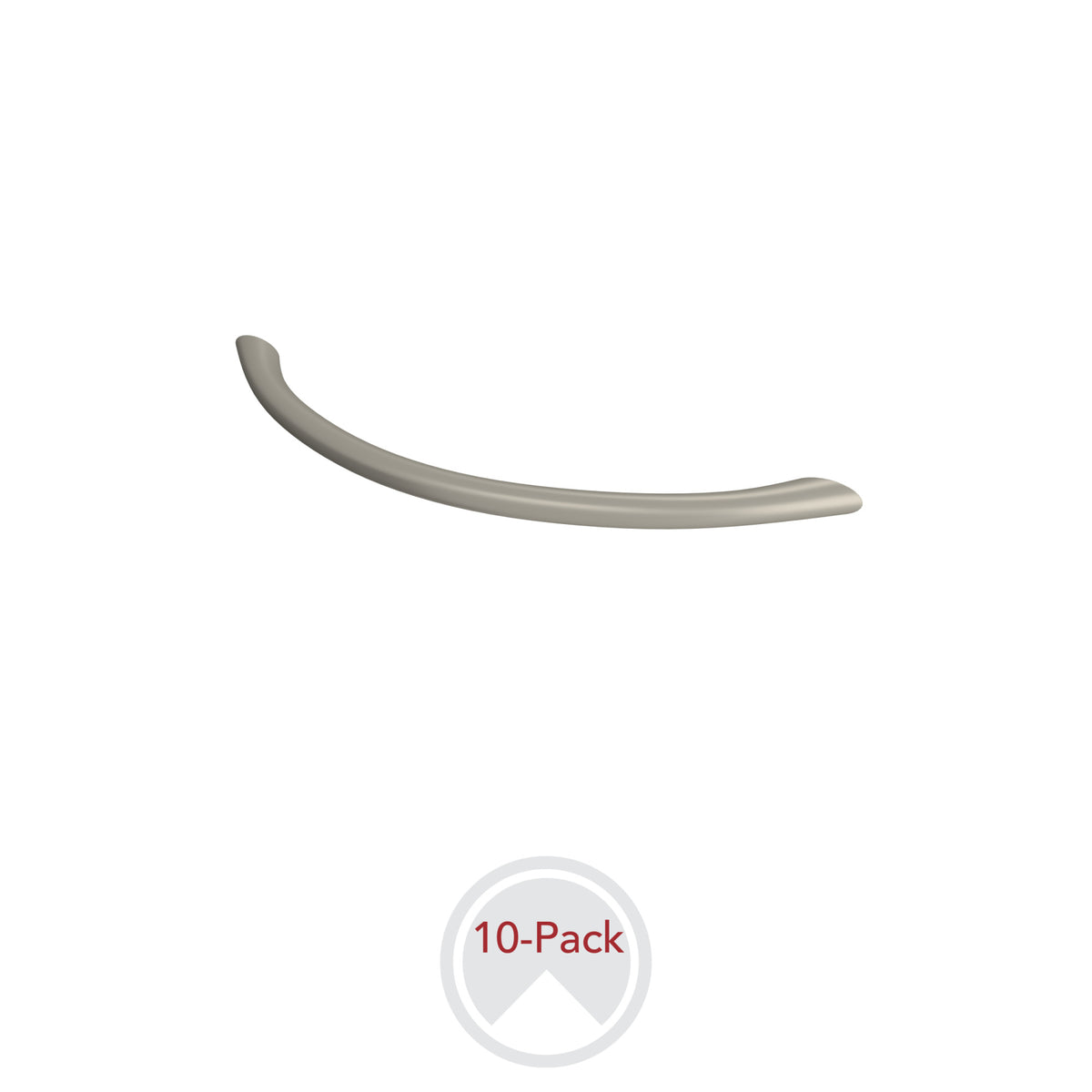 Rev-A-Shelf Sidelines CHDSL-9128-SN-10 9-mm x 5-in Pull/Handle, Satin Nickel,10-Pk
