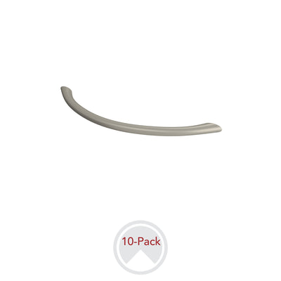 Rev-A-Shelf Sidelines CHDSL-9128-SN-10 9-mm x 5-in Pull/Handle, Satin Nickel,10-Pk