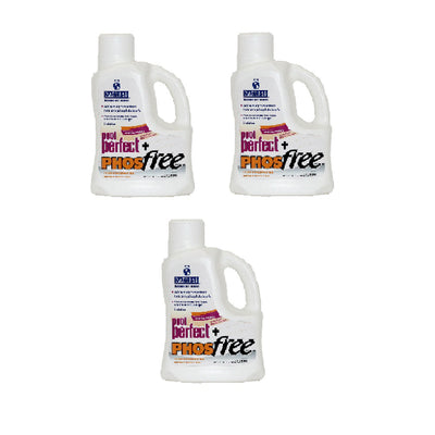 Natural Chemistry Spa Swimming Pool Perfect Plus PHOSfree, 3 Liters (3 Pack)