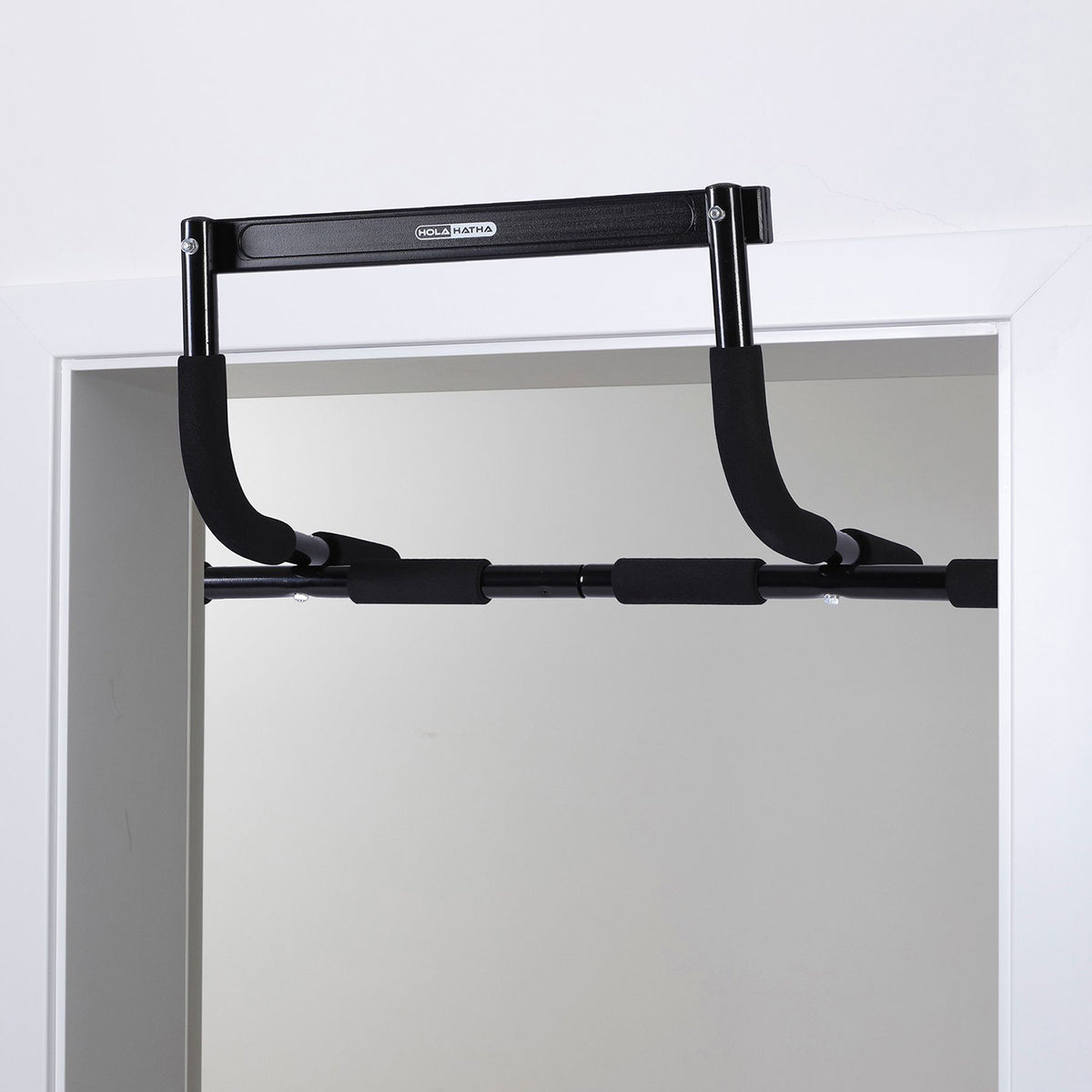 HolaHatha Home Workout Door Pull Up Chin Up Bar for Doorway Exercise (Used)