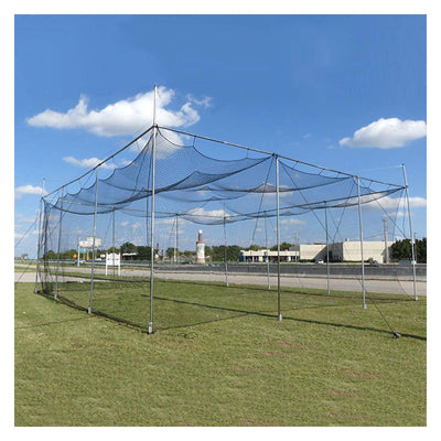 Cimarron Sports Twisted Baseball Batting Cage Net w/ 4-Foot Access Door (Used)