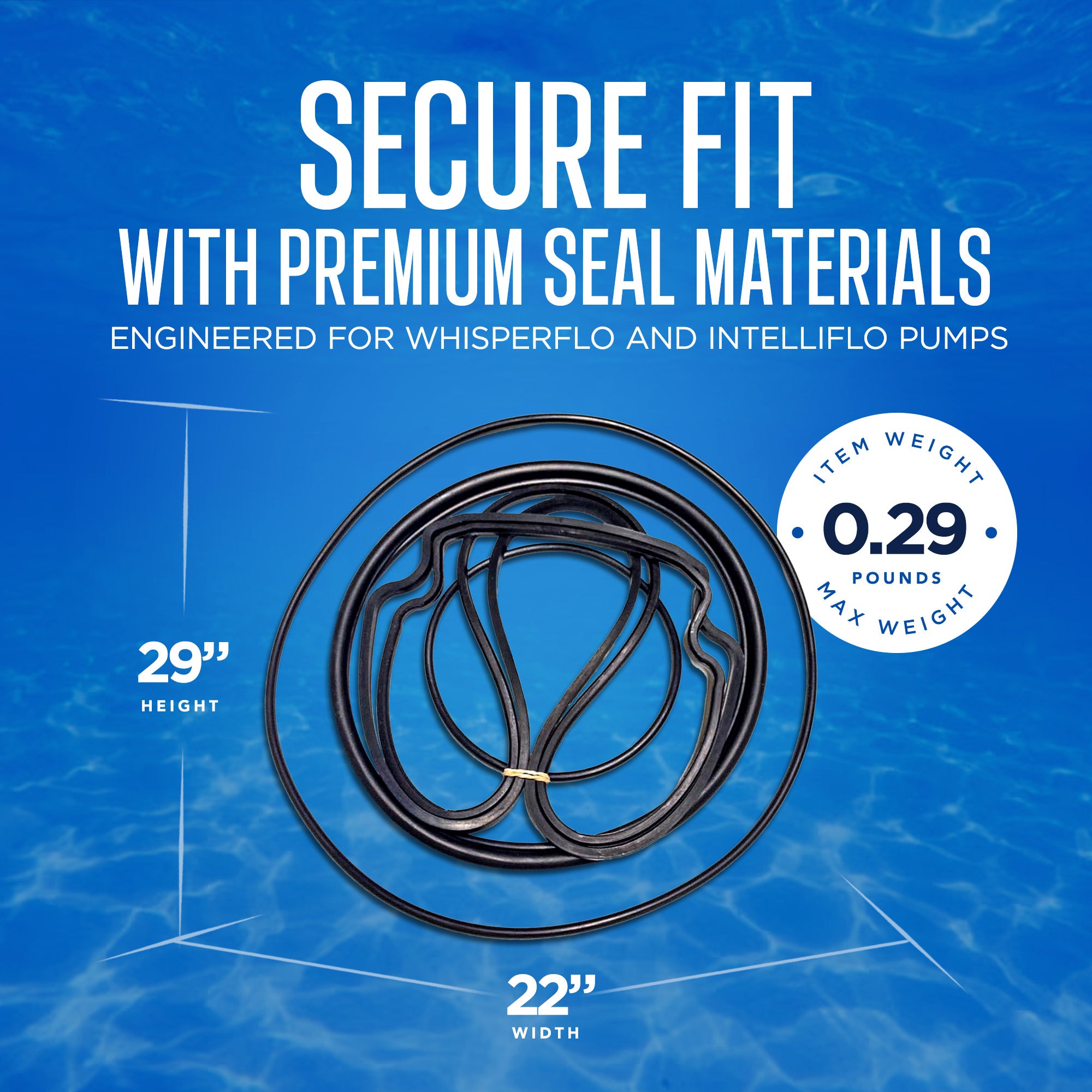 Pentair Swimming Pool Pump Seal Kit For WhisperFlo & IntelliFlo Pumps(Open Box) - VMInnovations