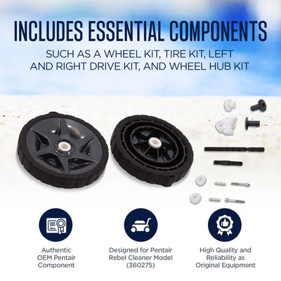 Pentair Tune Up Pack, Replacement Parts for Rebel Suction Pool Cleaner(Open Box) - VMInnovations